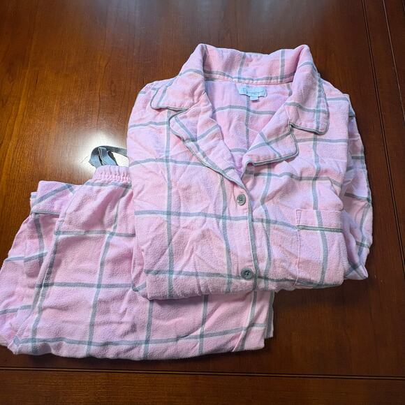 Pajamagram Pink and Gray Pajamas Plus Size 2X - Picture 1 of 9